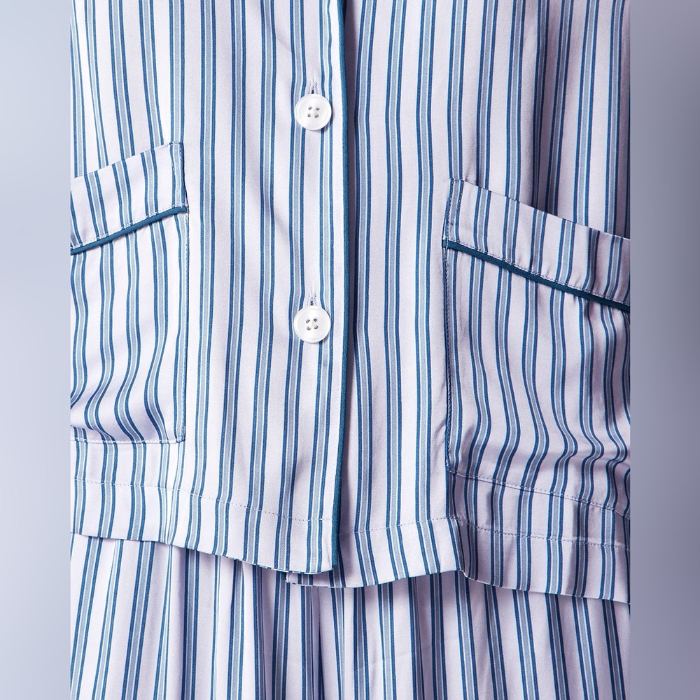 J.Crew Soft-Shine Long Sleeve Pajama Pant Set - Picture 2 of 12